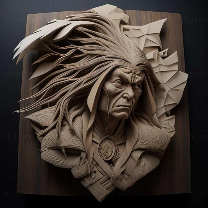 3D модель Король шаманов Хироюки Такей (STL)